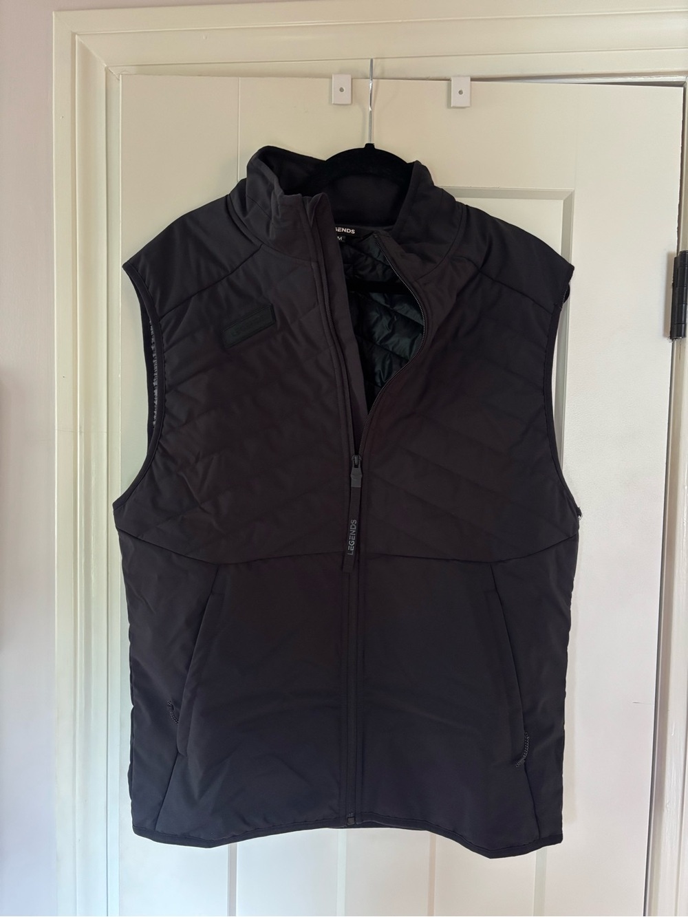 Men's Legends Quilted Puffer Vest - Black